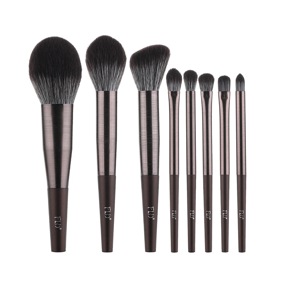 Natural Hair Green Makeup Brushes - Accessory Monk