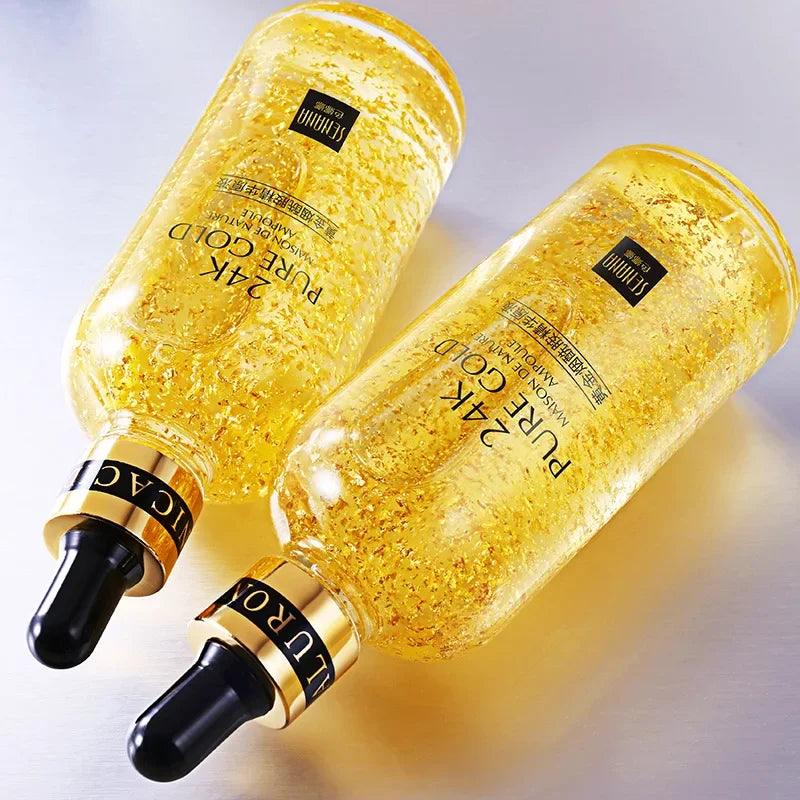 24K Gold Hyaluronic Acid Nicotinamide Face Serum - Accessory Monk