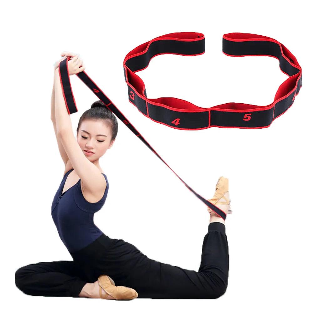 8 Segments Yoga Pull Strap - Accessory Monk