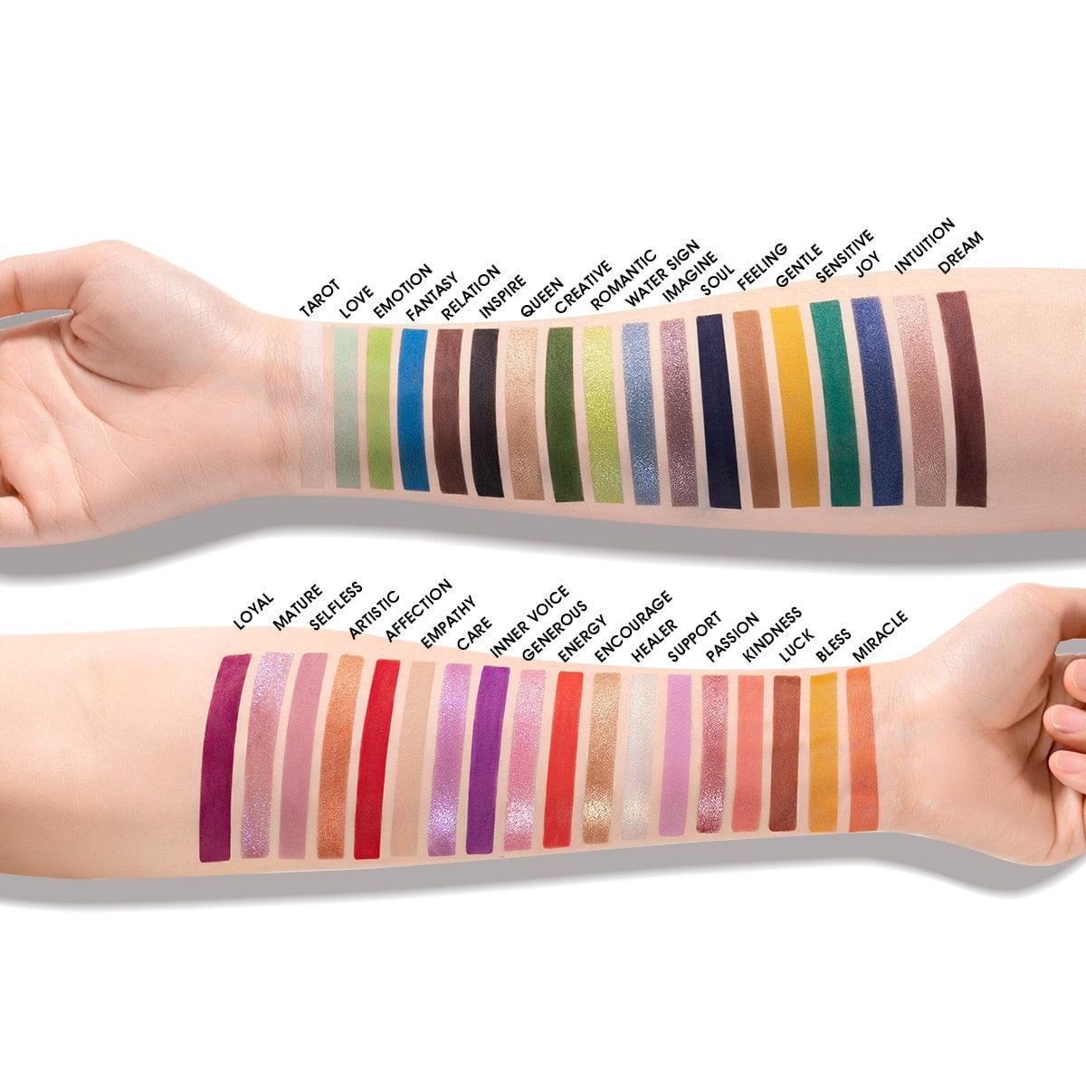 36 Colors Matte Eyeshadow Palette - Accessory Monk