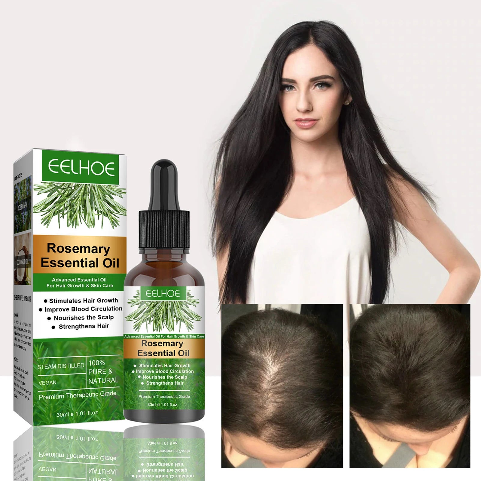 Rosemary Essential Oil For Hair Growth - Accessory Monk