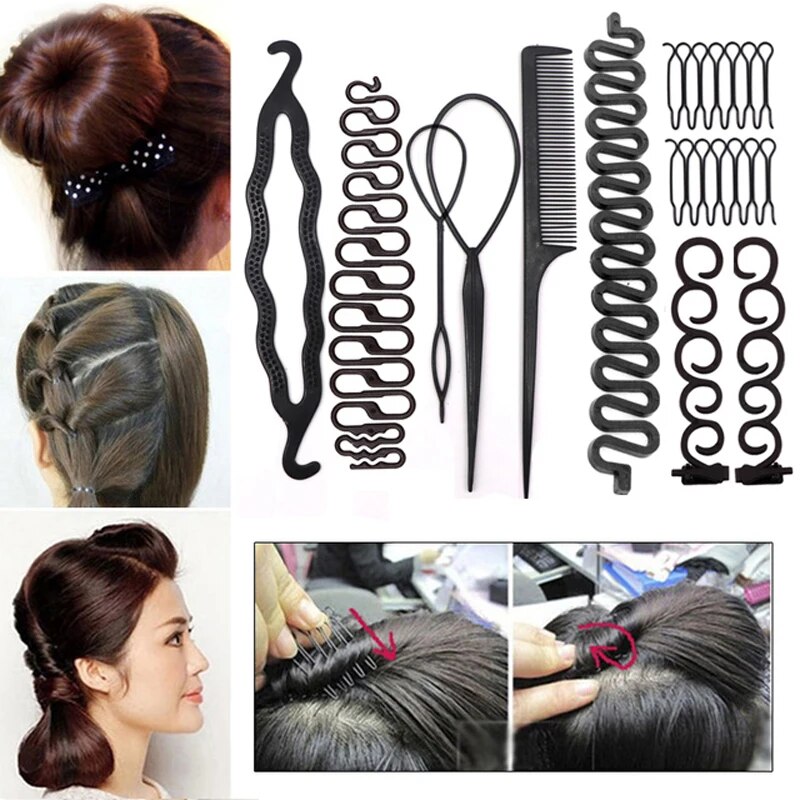 Hair Accessories Hair Bun Maker Hairpins - Accessory Monk