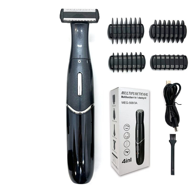 4 in 1 Painless Hair Trimmer - Accessory Monk