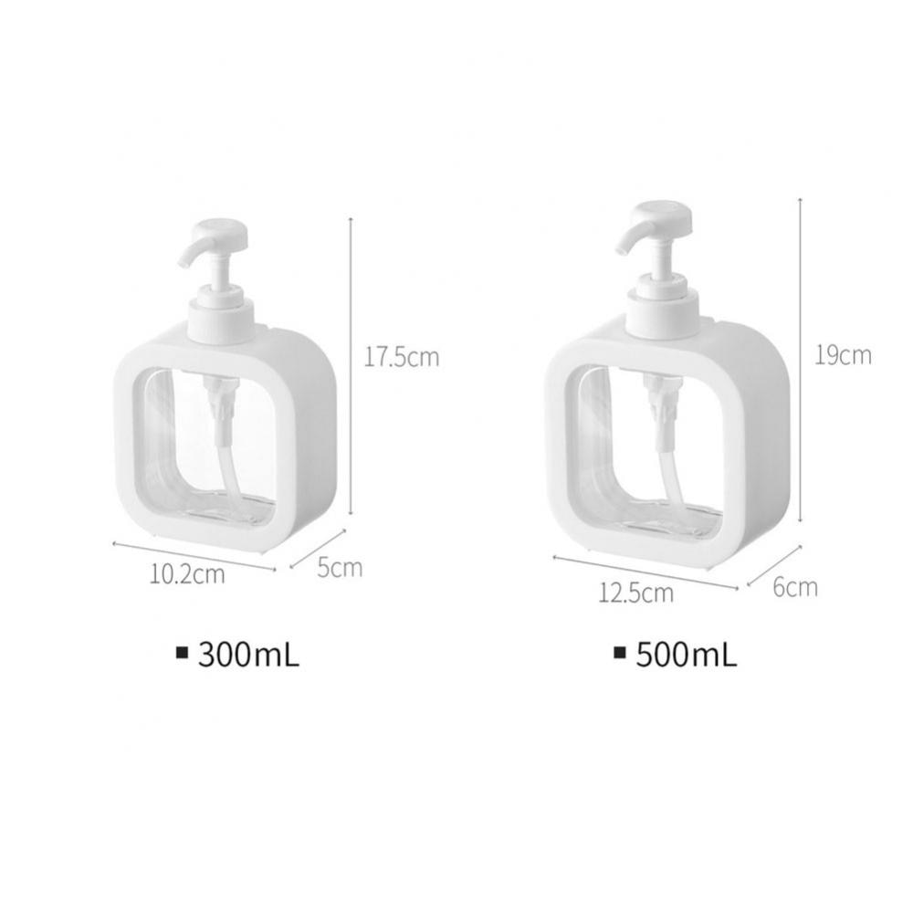 300/500ml Bathroom Soap Dispenser Accessory - Accessory Monk