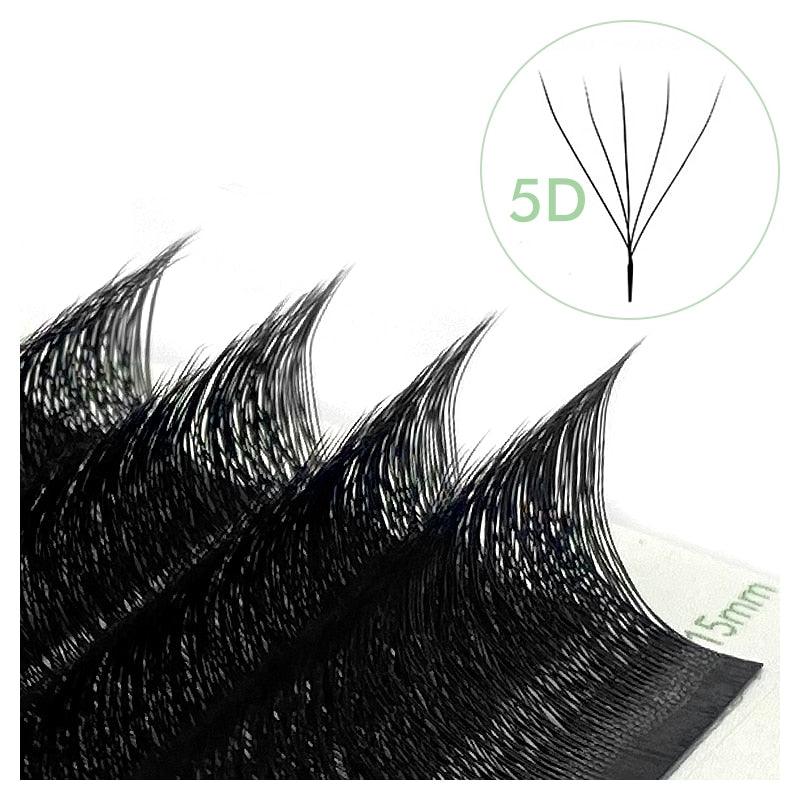 New W-Shaped 4D 5D Volume Eyelash - Accessory Monk