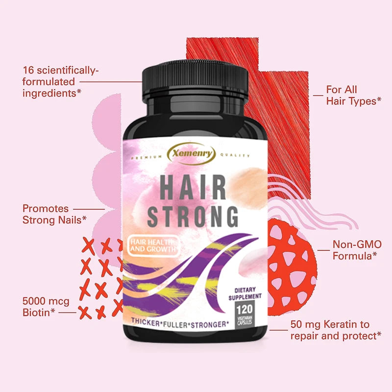 Hair Growth Vitamin Capsules - Accessory Monk