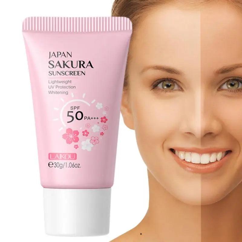 Sakura Whitening Sun ProtectorCream - Accessory Monk