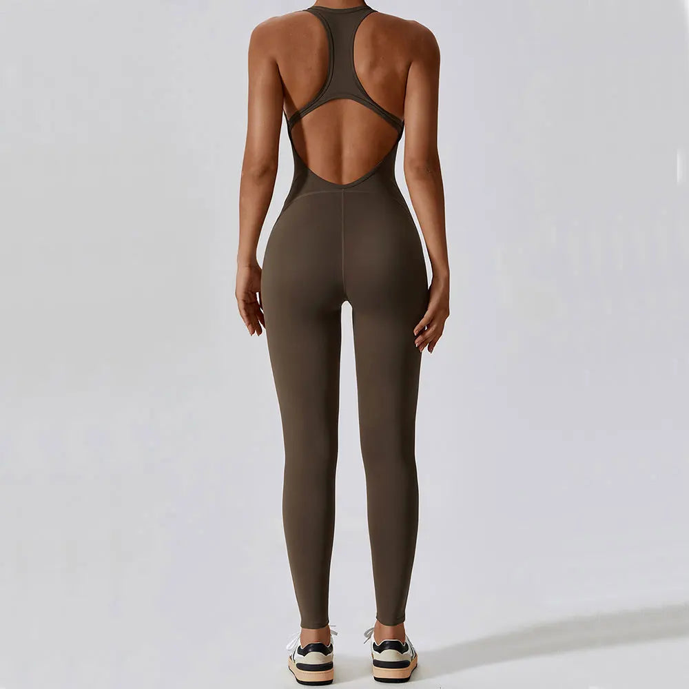 Ladies Fitness Jumpsuit - Accessory Monk