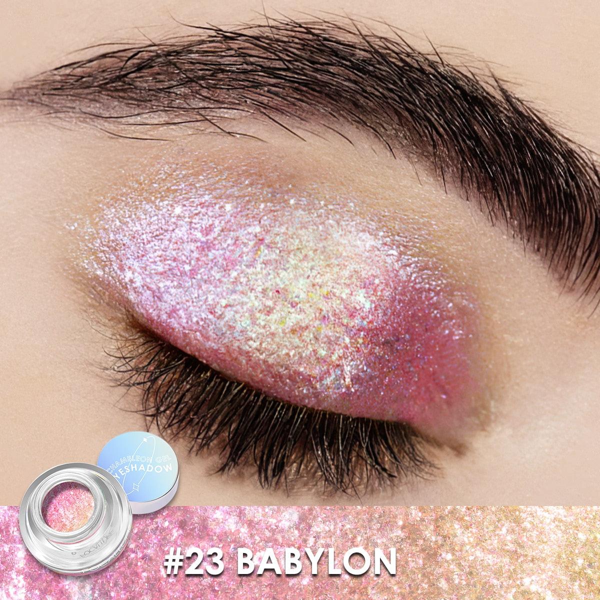 23 Colors Gel Eyeshadow - Accessory Monk