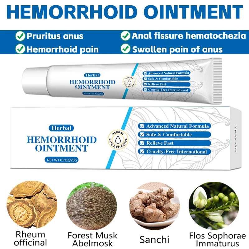 Hemorrhoids Ointment Pain Relieve cream - Accessory Monk