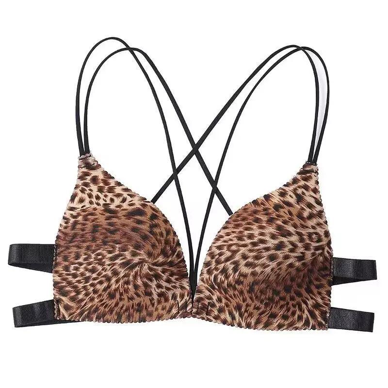 Floral Front Buckle Wireless Bras - Accessory Monk