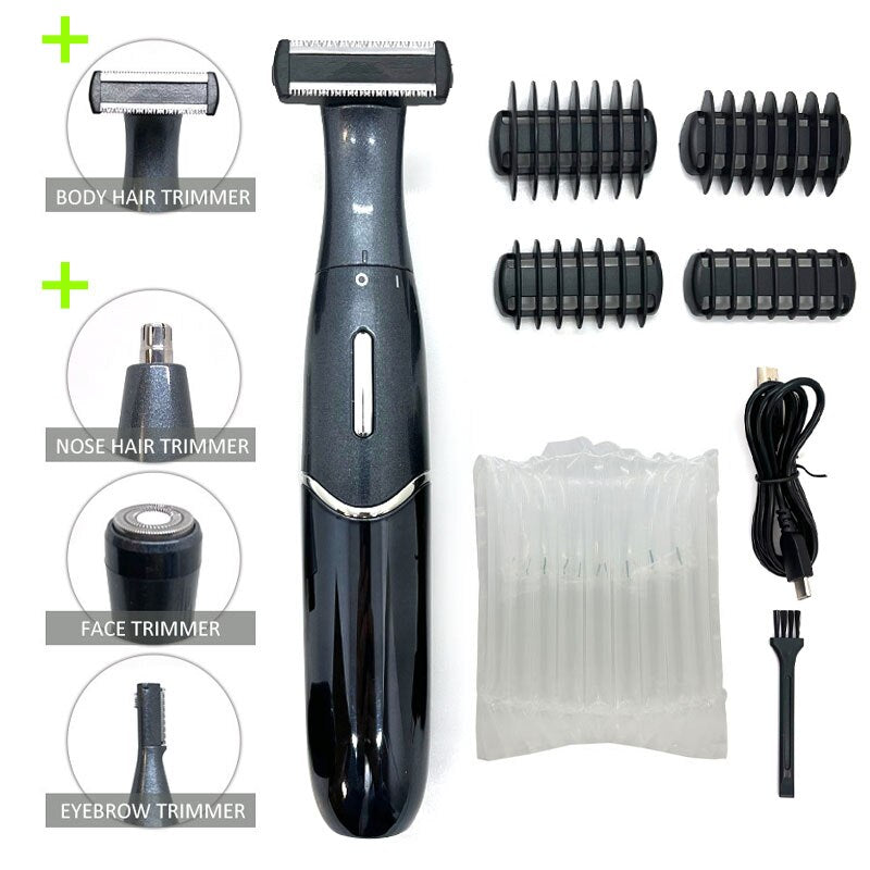 4 in 1 Painless Hair Trimmer - Accessory Monk