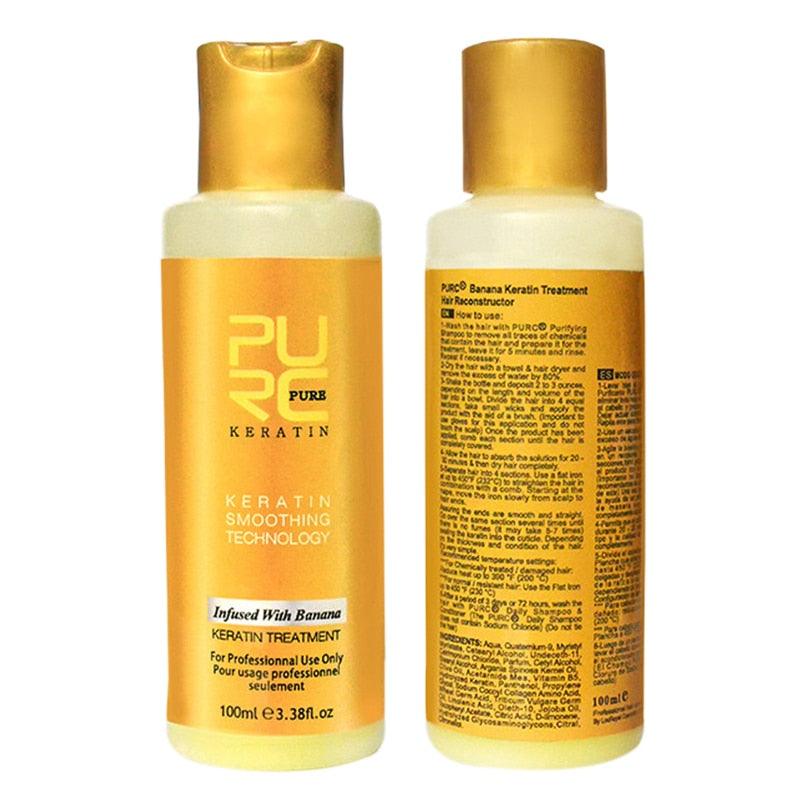 PURC 12% Banana Flavor Treatment Straightening Hair Repair - Accessory Monk