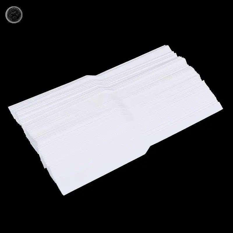 100pcs/pack White Perfume Essential Oils Test Paper - Accessory Monk