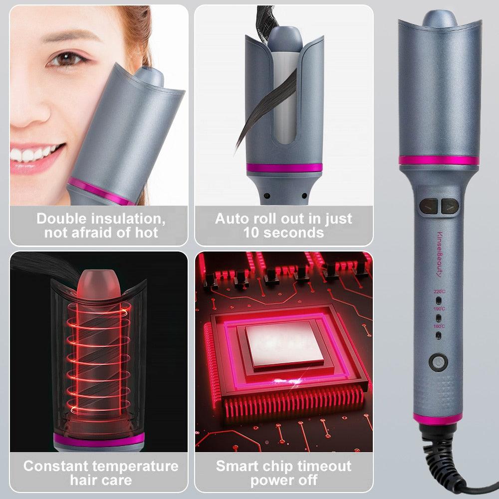 Automatic Rotating Professional Curler - Accessory Monk