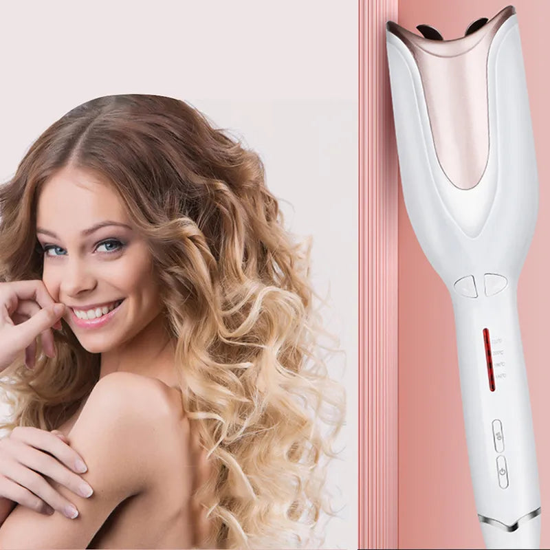 Magic Rotating Automatic Hair Curler - Accessory Monk