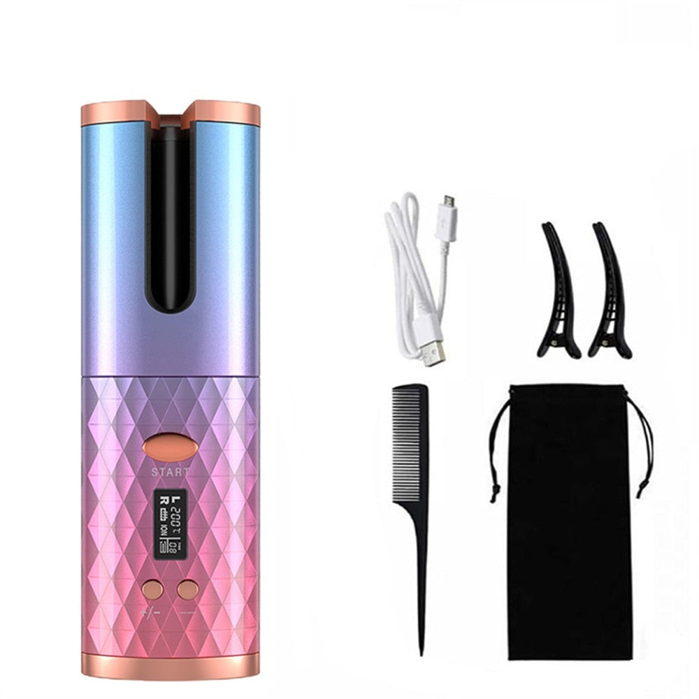 Automatic Wireless Hair Curler - Accessory Monk