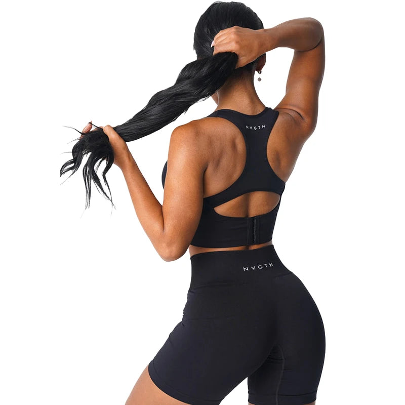 Seamless Spandex Fitness Top - Accessory Monk