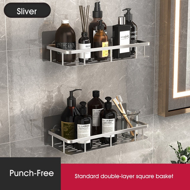 New Wall Mounted Shampoo Storage Rack - Accessory Monk