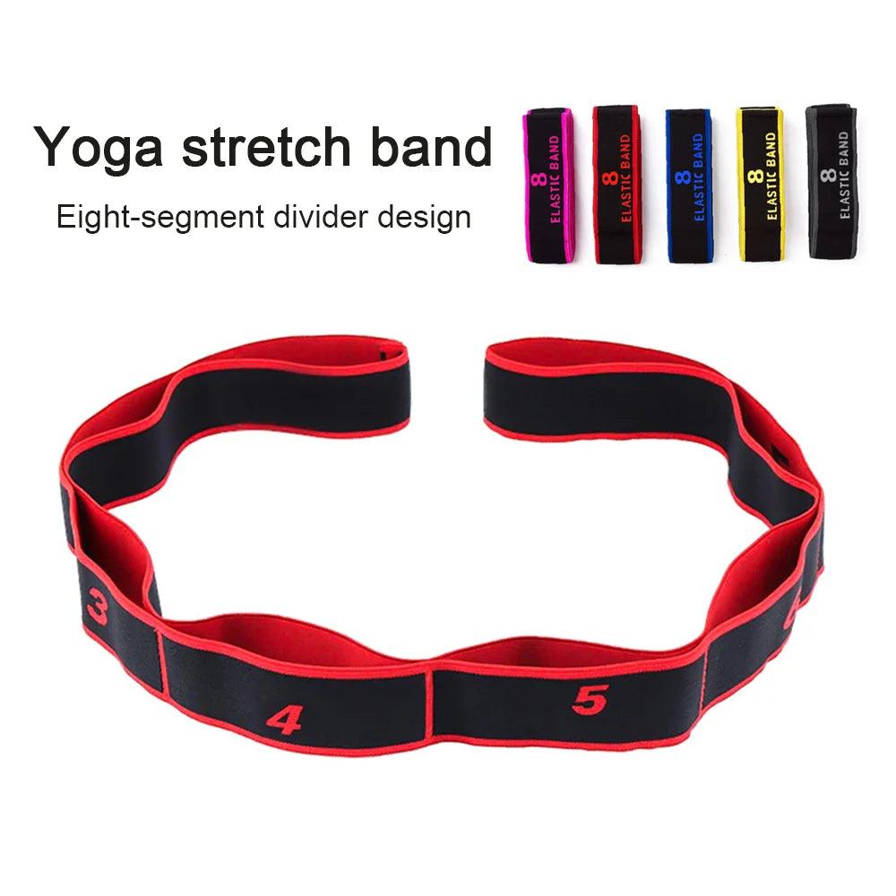 8 Segments Yoga Pull Strap - Accessory Monk