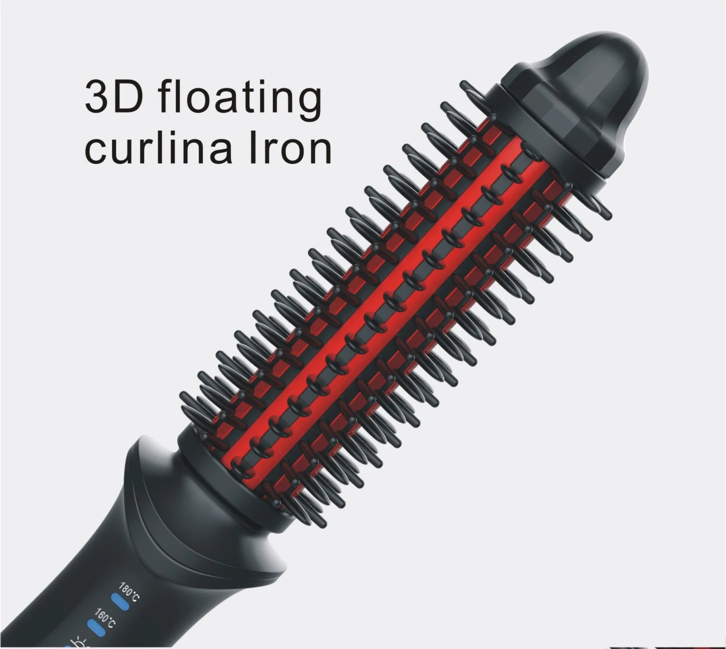 Electric Hair Curler Brush - Accessory Monk