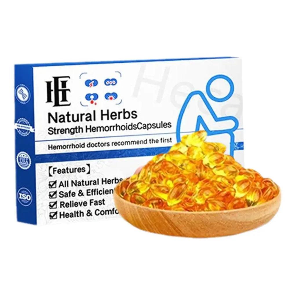 7pcs/box Herbal Medical Hemorrhoid Capsules - Accessory Monk