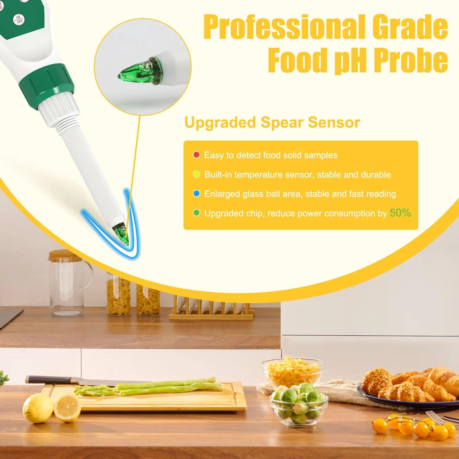 High Accuracy Food PH Meter - Accessory Monk