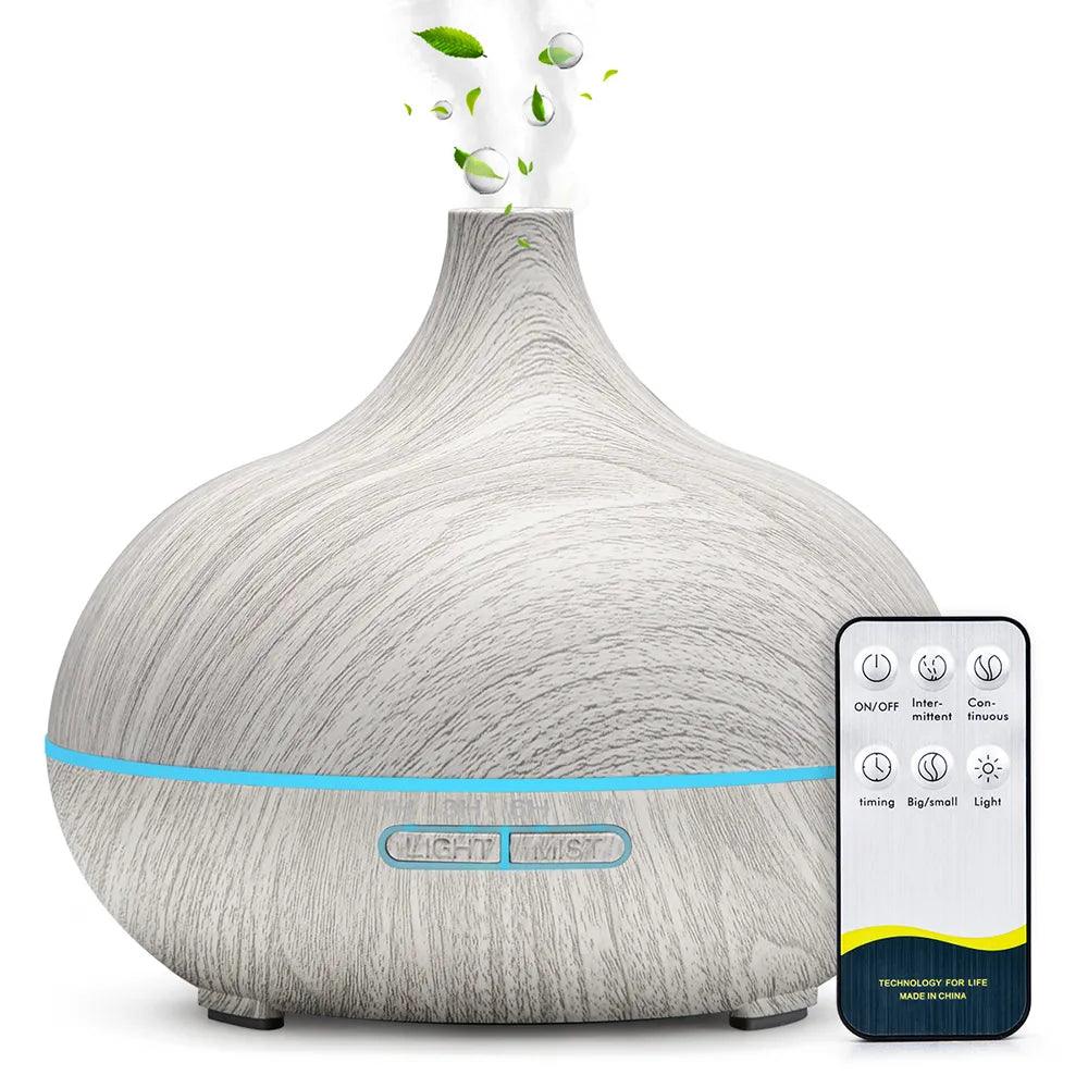 500ML Essential Oil Diffuse Ultrasonic Air Humidifier - Accessory Monk