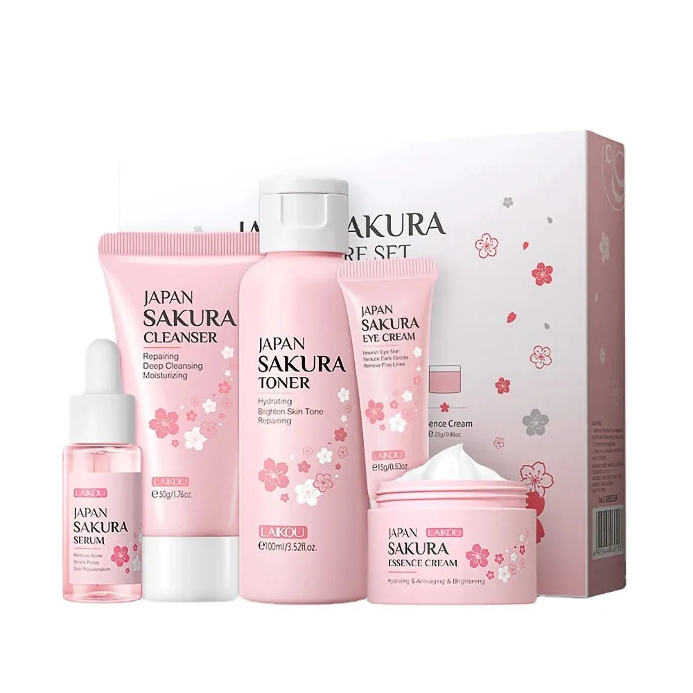 Sakura Oil Control Facial Cleanser Set - Accessory Monk