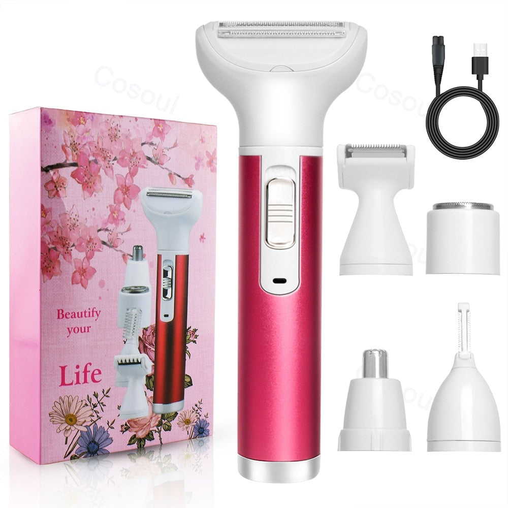 5 in 1 Women Body Hair Removal Set - Accessory Monk