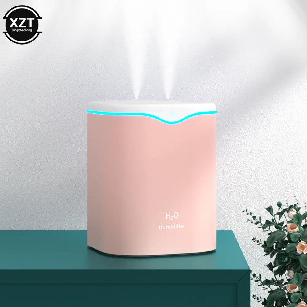 USB Double-hole Air Humidifier For Aromatherapy - Accessory Monk