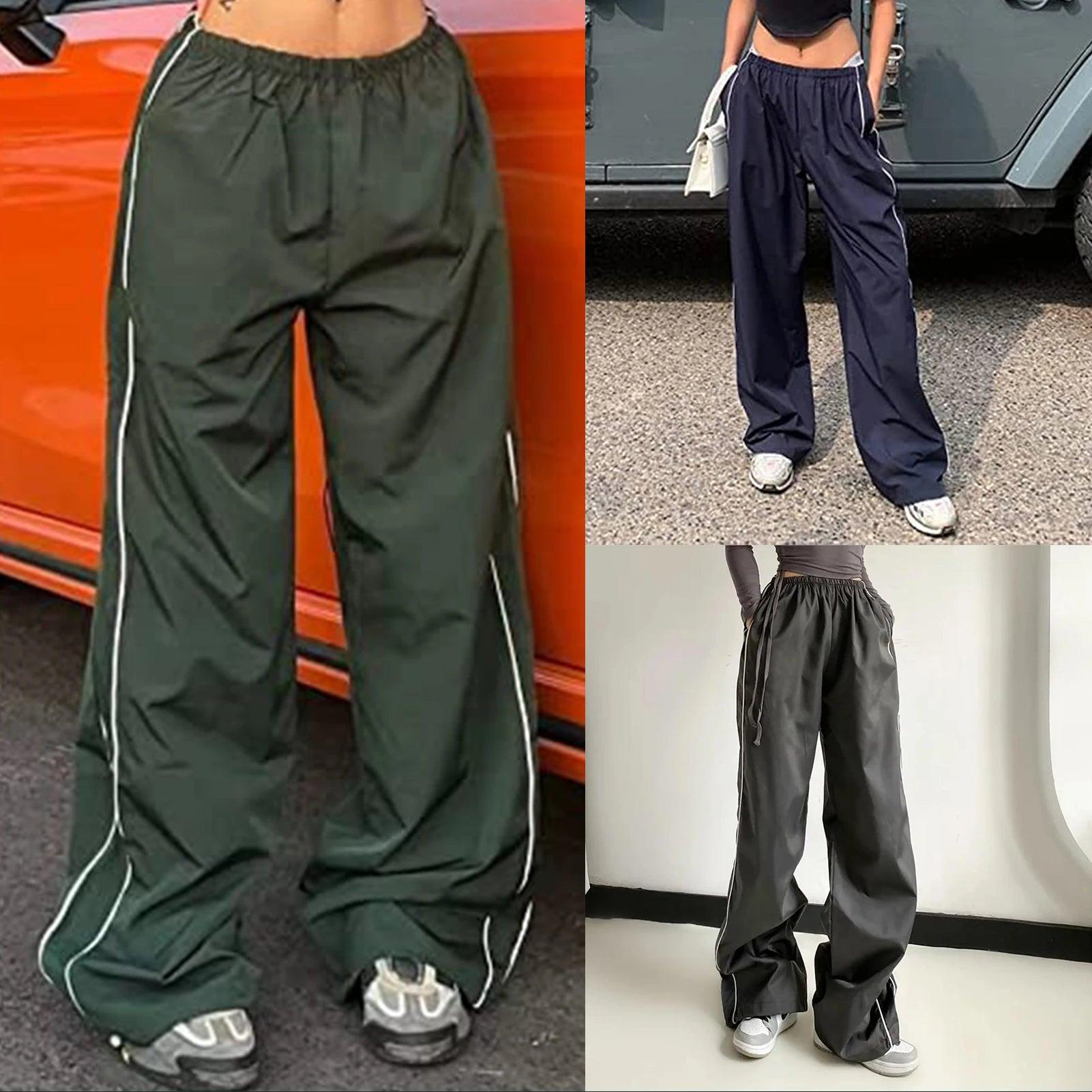 Floor-length Cotton Cargo Pants - Accessory Monk