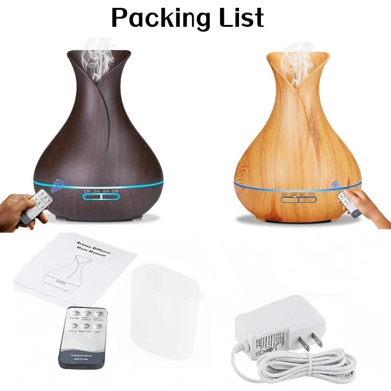 500ML Essential Oil Diffuser Mist Maker Humidifier - Accessory Monk