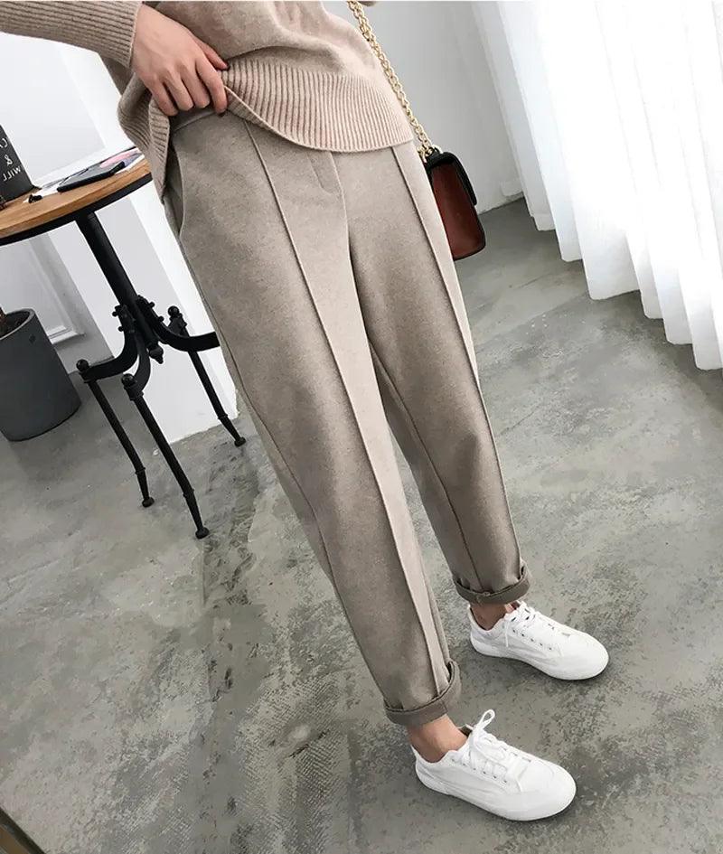 Ladies Pencil Trousers - Accessory Monk