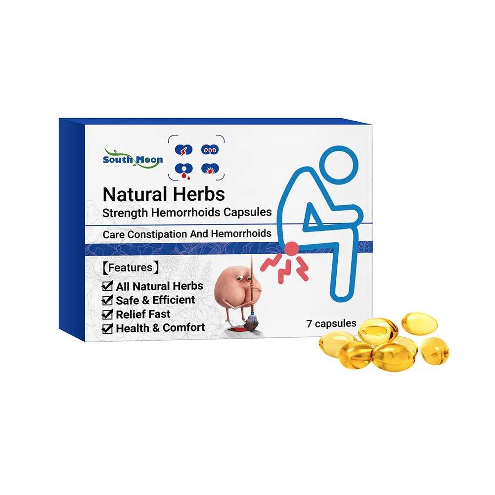 7pcs/box Herbal Medical Hemorrhoid Capsules - Accessory Monk