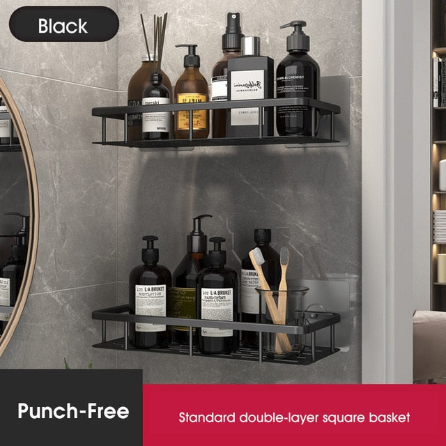 New Wall Mounted Shampoo Storage Rack - Accessory Monk