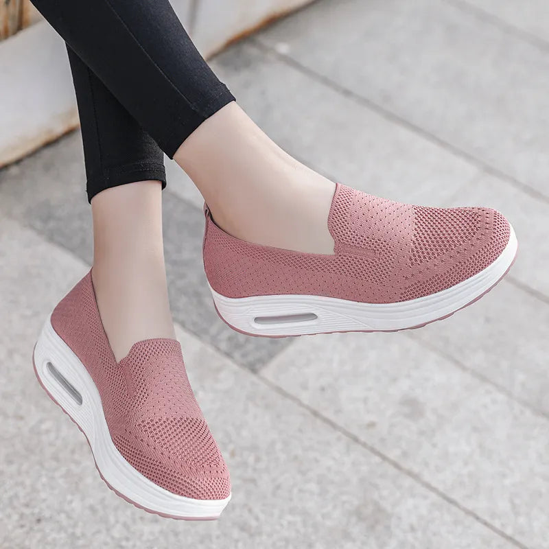 Women's Mesh Breathable Sneakers - Accessory Monk