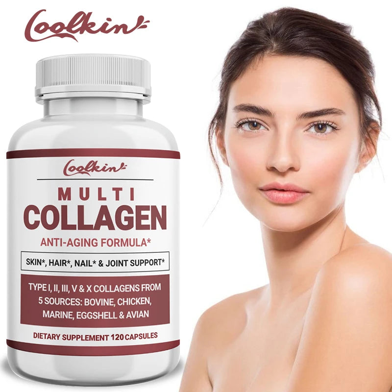 Multiple Collagen Peptide Powder Capsules - Accessory Monk