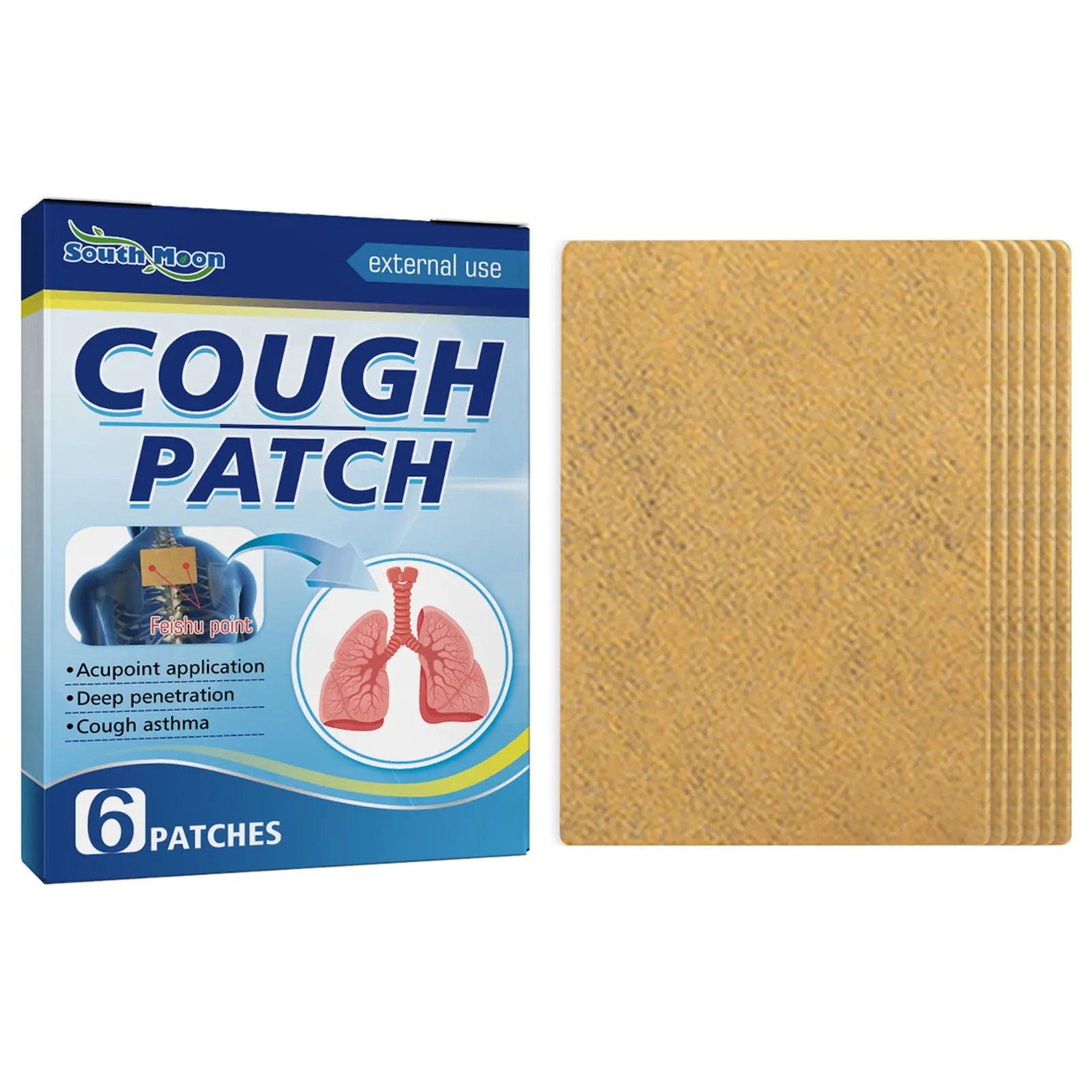 6pcs Anti-cough Herbal Patches - Accessory Monk