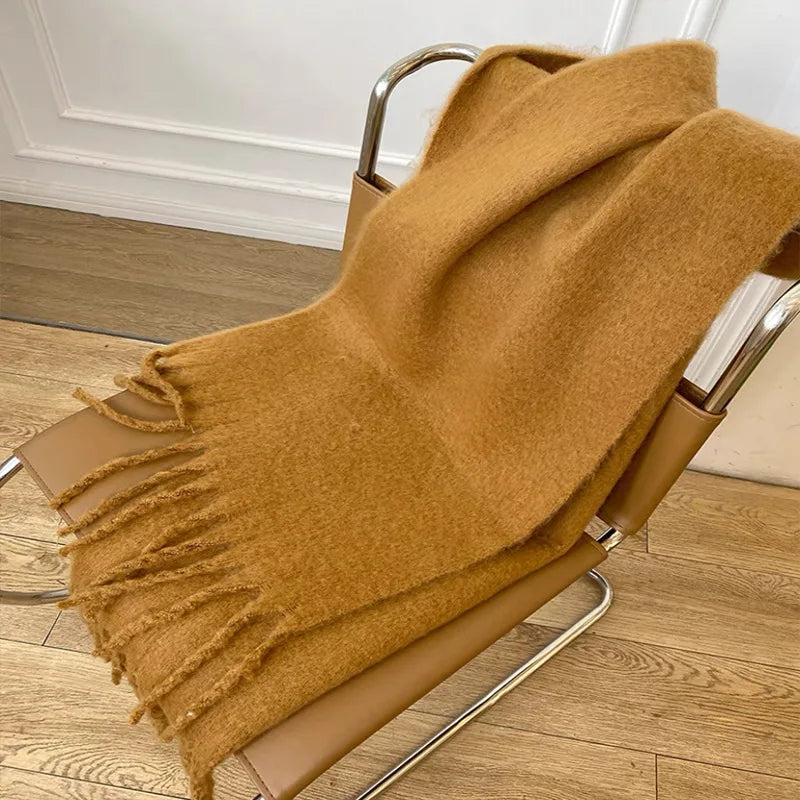 Thick Cashmere Shawl - Accessory Monk