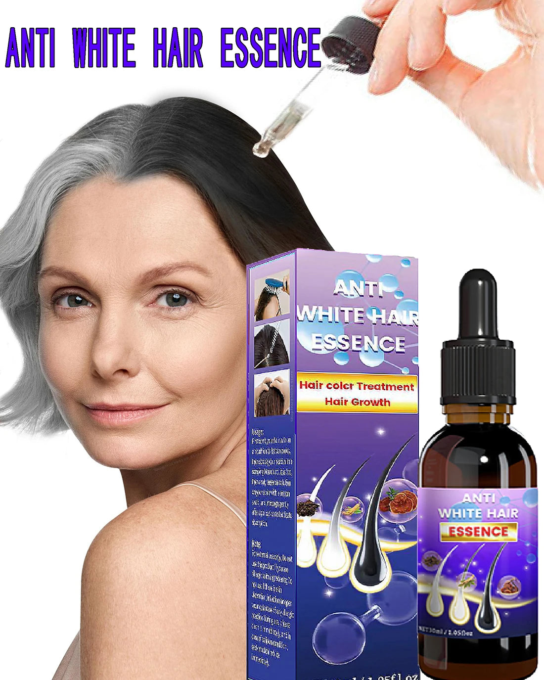 Gray Hair Treatment Serum - Accessory Monk