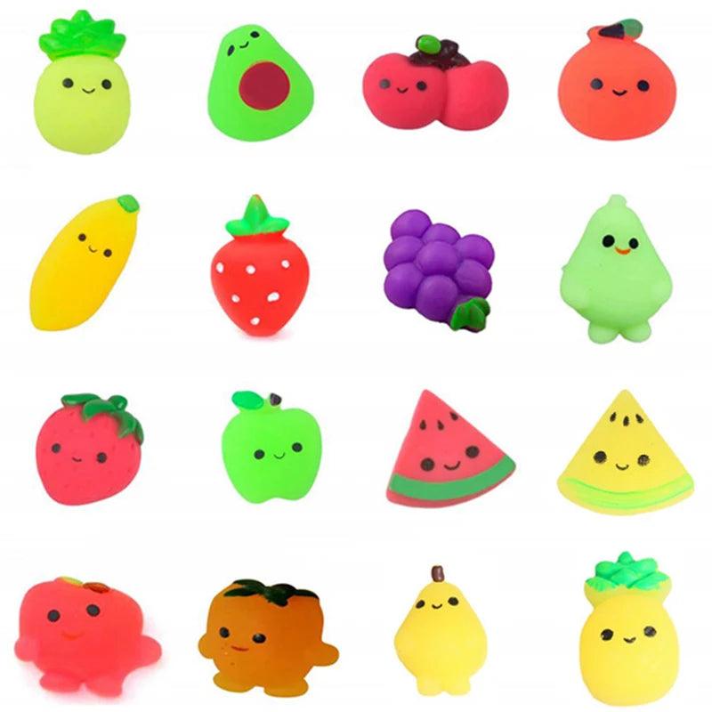 5-50PCS Kawaii Squishy Stress Relief Toys - Accessory Monk