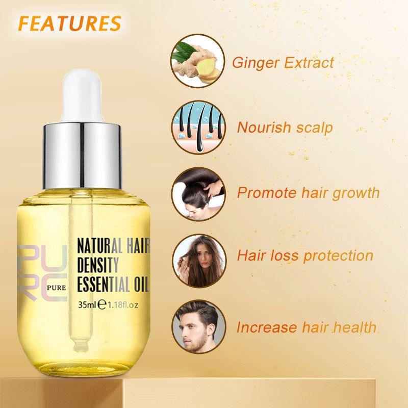 Ginger Hair Growth Essential Oil - Accessory Monk