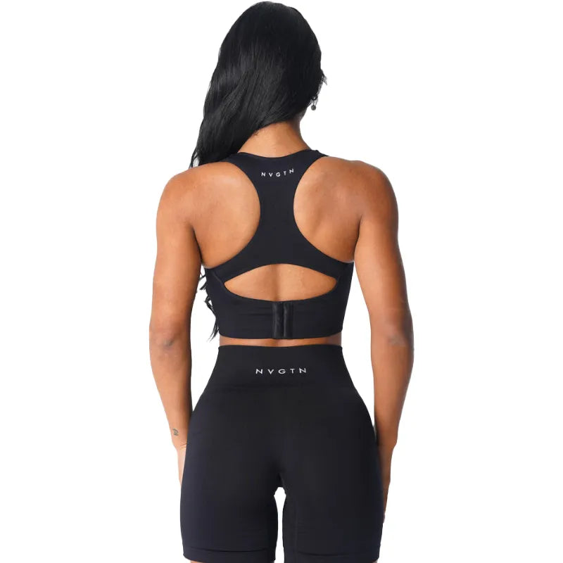 Seamless Spandex Fitness Top - Accessory Monk