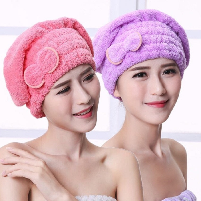 New Quick Hair Drying Bath Towel - Accessory Monk