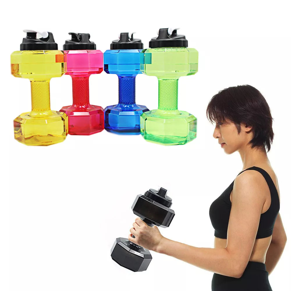 1.5 L/2.2L /2.6 L Large Water Bottle Dumbbells - Accessory Monk