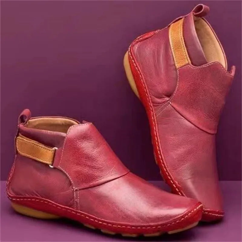 Ladies Waterproof Ankle Boots - Accessory Monk