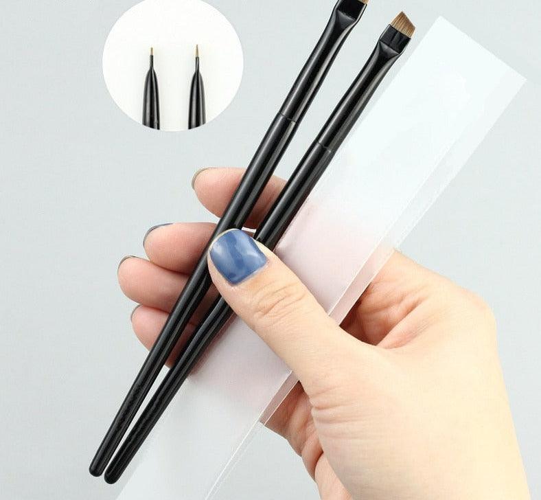 1/2pcs Blade Makeup Brushes - Accessory Monk