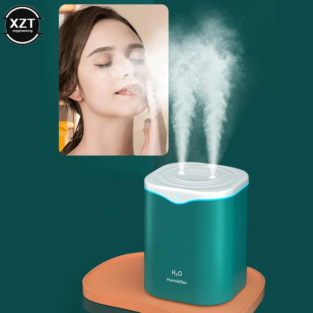 USB Double-hole Air Humidifier For Aromatherapy - Accessory Monk