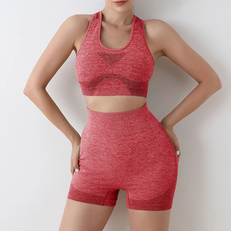 Ladies Workout Tops with Leggings Set - Accessory Monk